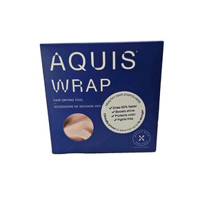 Aquis Hair Wrap Drying Tool Woven with Microfiber Pink Hair Wrap